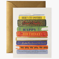 Here's To Another Great Chapter Birthday Card