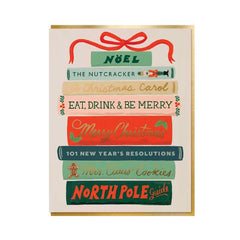 Holiday Books Christmas Card