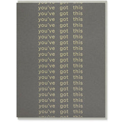 You've Got This Card