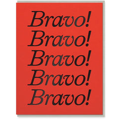 Bravo Celebration Card