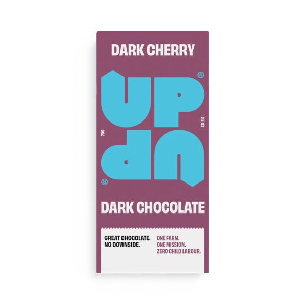 UP-UP Dark Cherry Chocolate Bar 70g