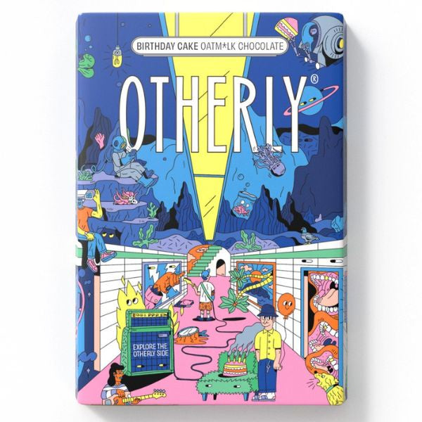 Otherly Birthday Cake Oatmilk Vegan Chocolate Bar