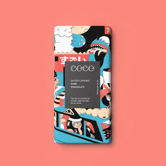 Salted Caramel Artist Collection Dark Chocolate