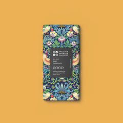 William Morris Sea Salt Dark Chocolate Bar