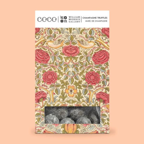 William Morris Marc de Champagne Truffles