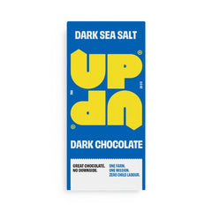 UP-UP Dark Sea Salt Chocolate Bar 70g