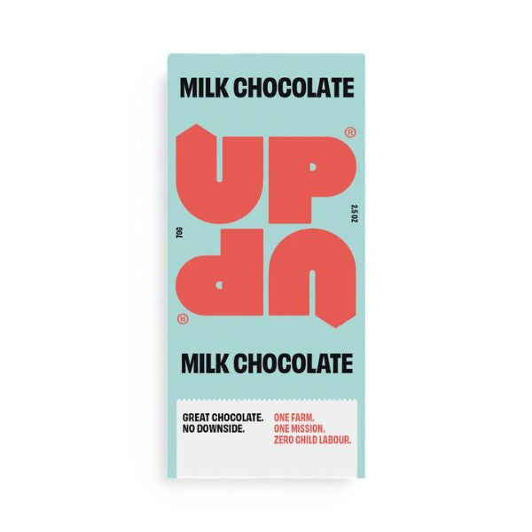 UP-UP Plain Milk Chocolate Bar 70g