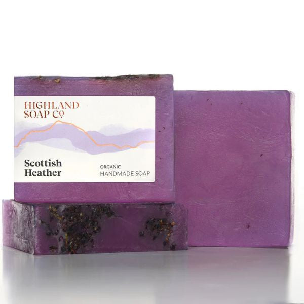 Scottish Heather Organic Glycerine Soap 150g