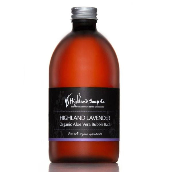Highland Lavender Organic Bubble Bath 500ml