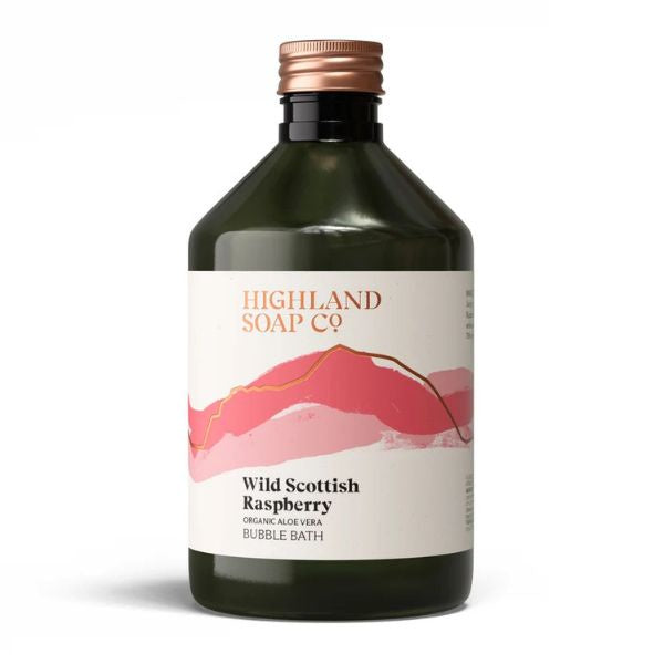 Wild Scottish Raspberry Organic Bubble Bath 500ml
