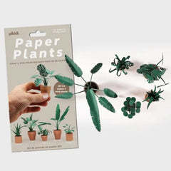 Fold Your Own Paper Plants