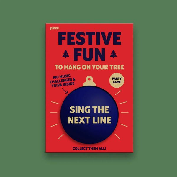 Festive Fun Sing The Next Line Game