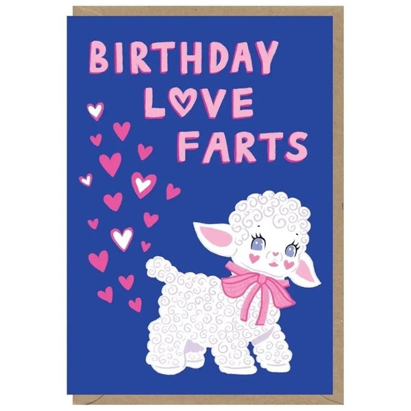 Birthday Love Farts Card