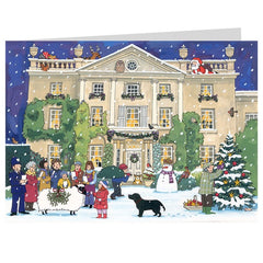 Highgrove House At Christmas Advent Calendar Card