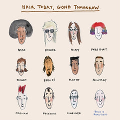Hair Today Gone Tomorrow Card