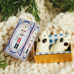 The Mouse King Two White Chocolate Mice