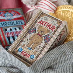 Arthur The Bear Milk Chocolate Bear in Wooden Box