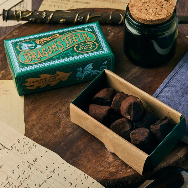 Dragon's Teeth Salted Caramel Truffles