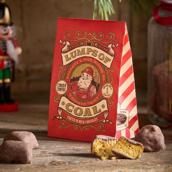 Milk Chocolate Lumps of Coal Tin