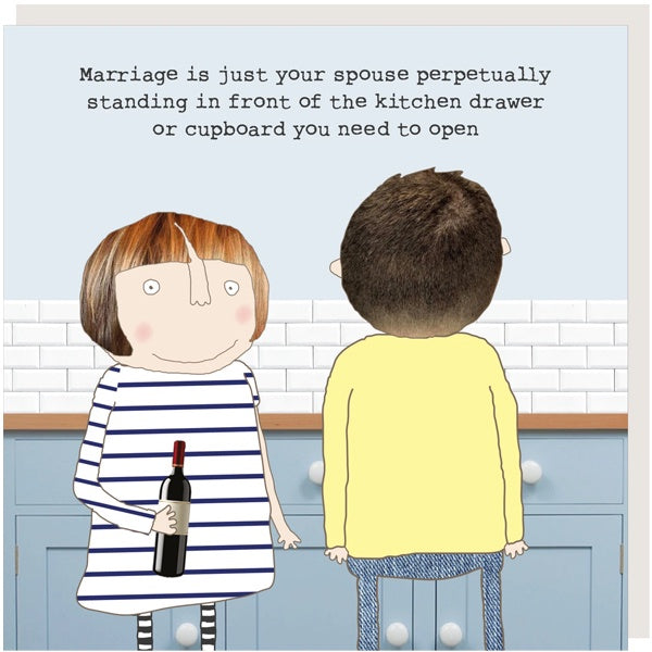 Marriage is Kitchen Drawer Card