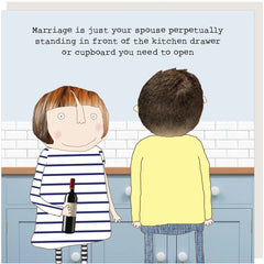 Marriage is Kitchen Drawer Card