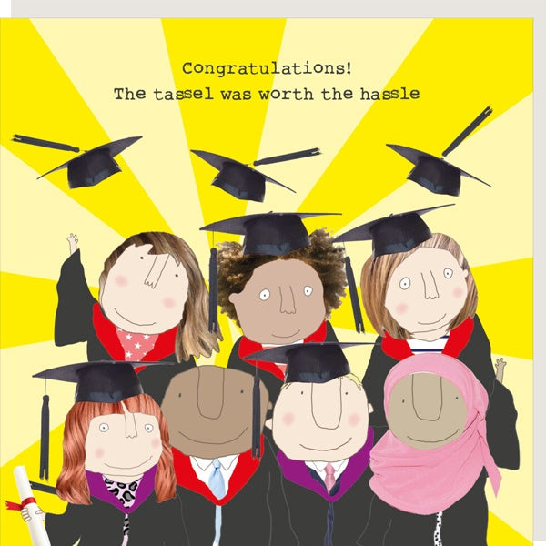 Congratuations Tassel Hassle Card