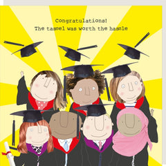 Congratuations Tassel Hassle Card