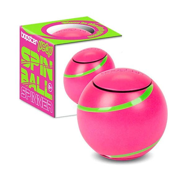 bopster Neon Spin Ball Spinner Pink