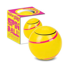 bopster Neon Spin Ball Spinner Yellow