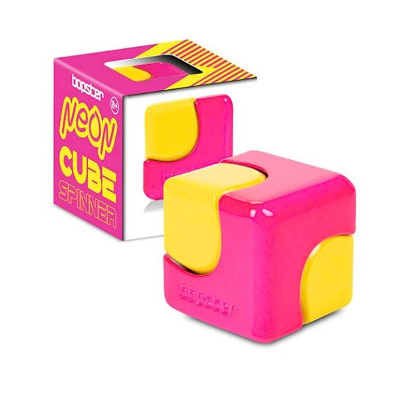 bopster Neon Cube Spinner Pink