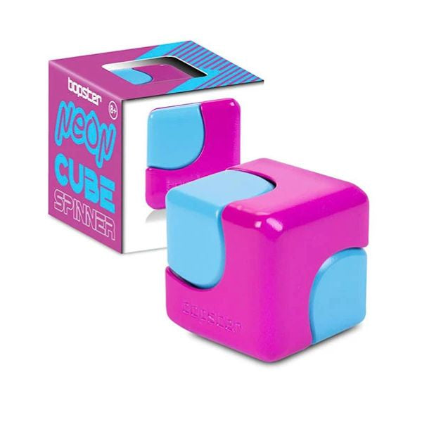 bopster Neon Cube Spinner Purple