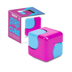 bopster Neon Cube Spinner Purple