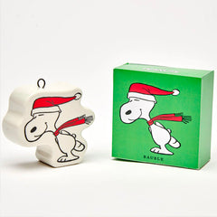 Peanuts Christmas Ornament Snoopy Skating