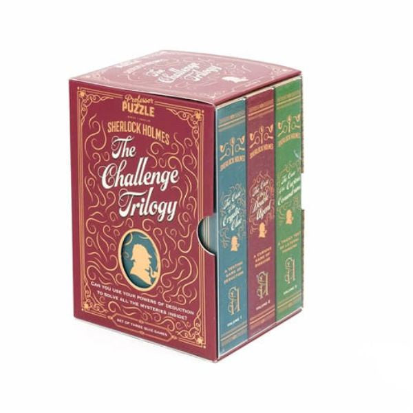 Sherlock Holmes The Challenge Trilogy Set of 3