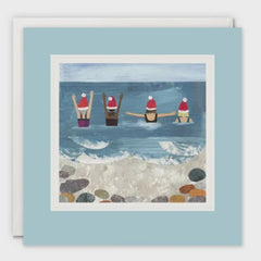 Festive Sea Swimmers Paintworks Card