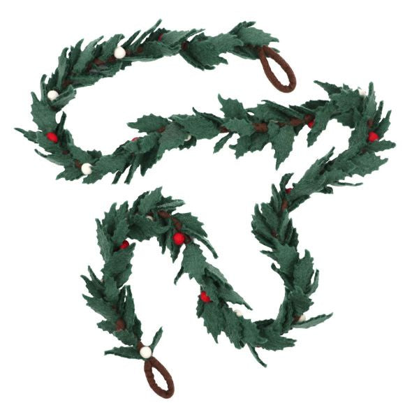 Holly Berry Garland 180cm