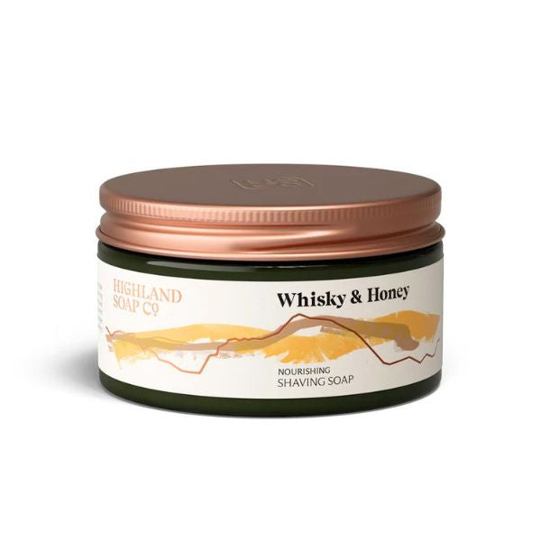 Whisky and Honey Shaving Soap 175g