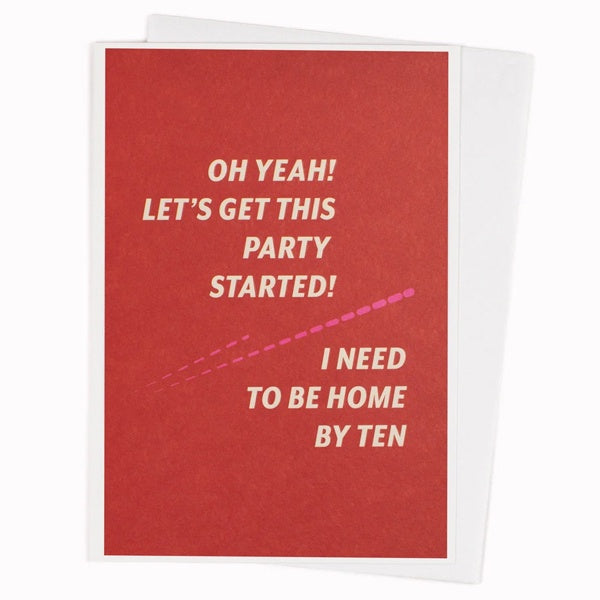 Party Started Card