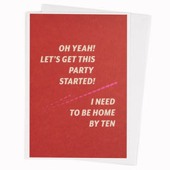Party Started Card