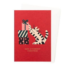 Purrfect Christmas Christmas Card