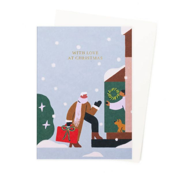 With Love At Christmas Christmas Card