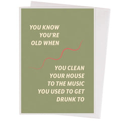 Clean your House Card