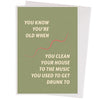 Clean Your House Card