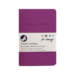 Make A Mark Pocket Notebook Purple