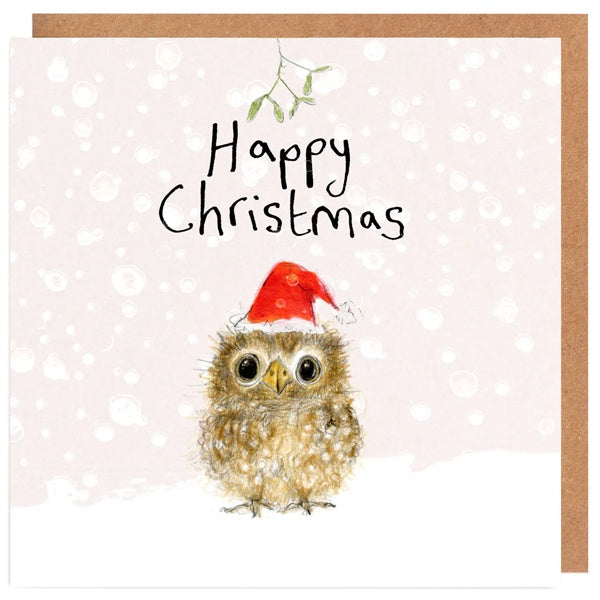 Kevin the Baby Owl Charity Christmas Card