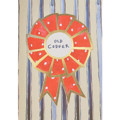 Old Codger Rosette Card