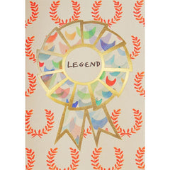 Legend Rosette Card
