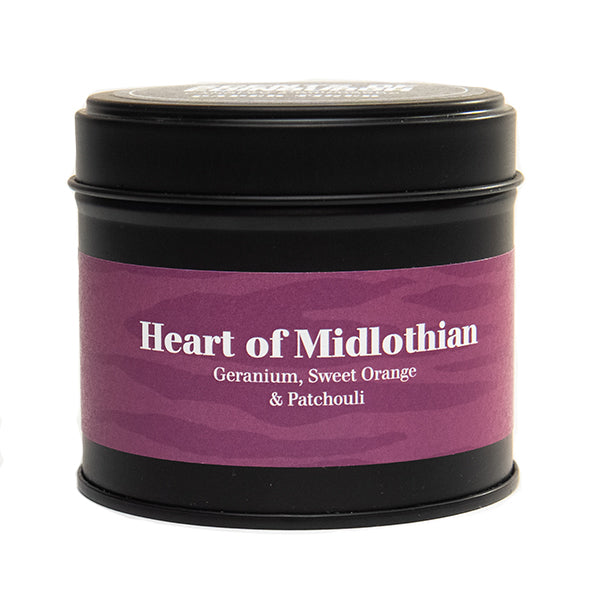 Heart of Midlothian Large Tin Candle by Paper Tiger