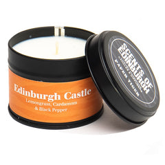 Edinburgh Castle Small Tin Candle by Paper Tiger