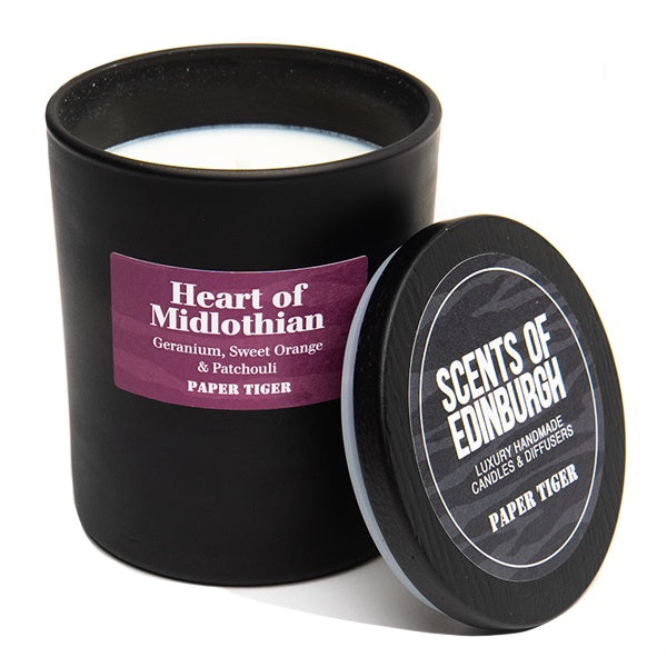 Heart of Midlothian Glass Tumbler Candle by Paper Tiger